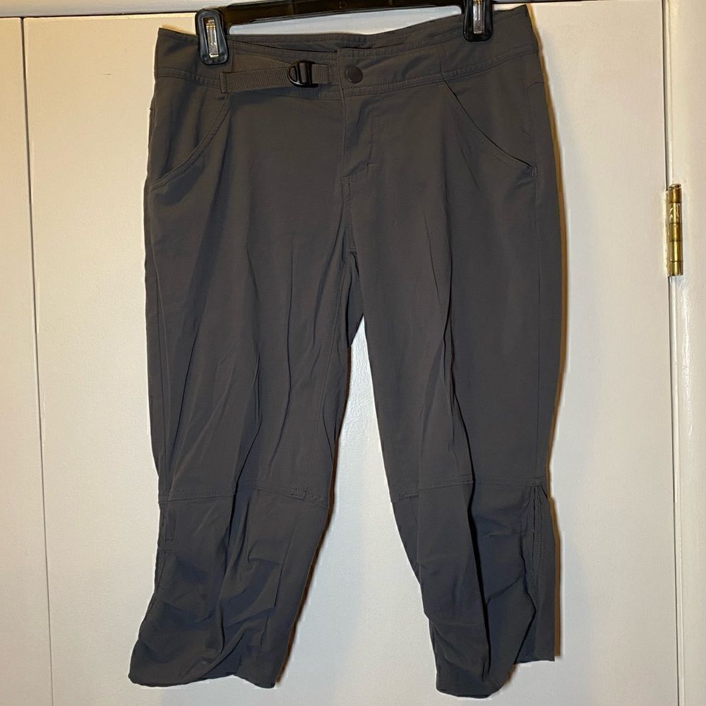 PRANA Jasmine Knicker Capri Pants Gray Women’s Size 4 Style W4JASK113